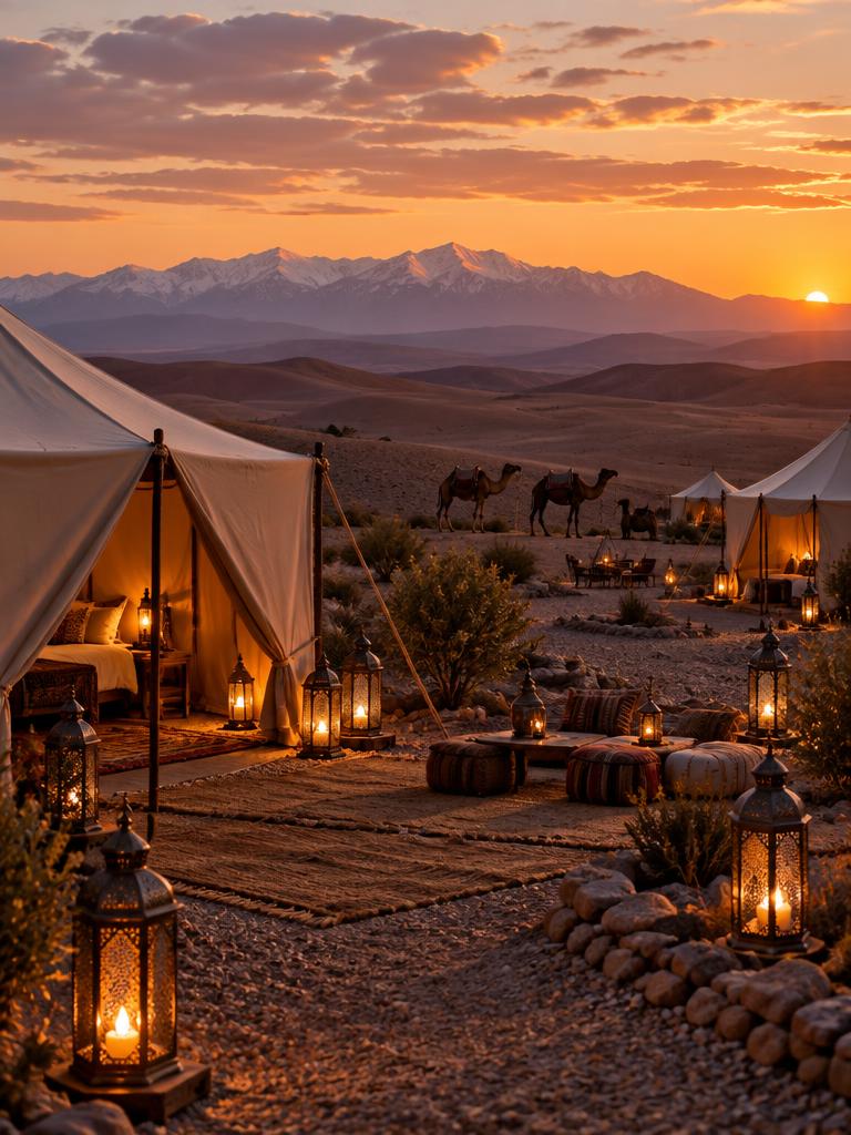 Noites no deserto de Agafay